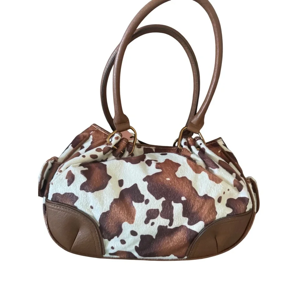 Viral Juicy Couture‎ Cow Light Brown Satchel Shoulder Bag NWT